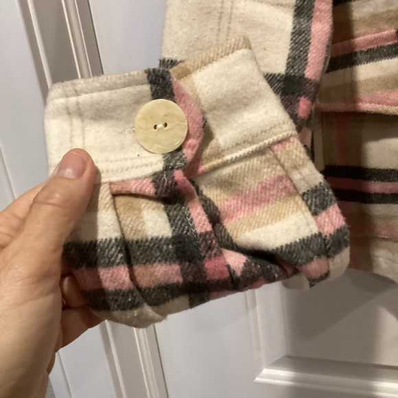 🫐Plaid Women's Jacket in Pink and Cream - Picture 7 of 12